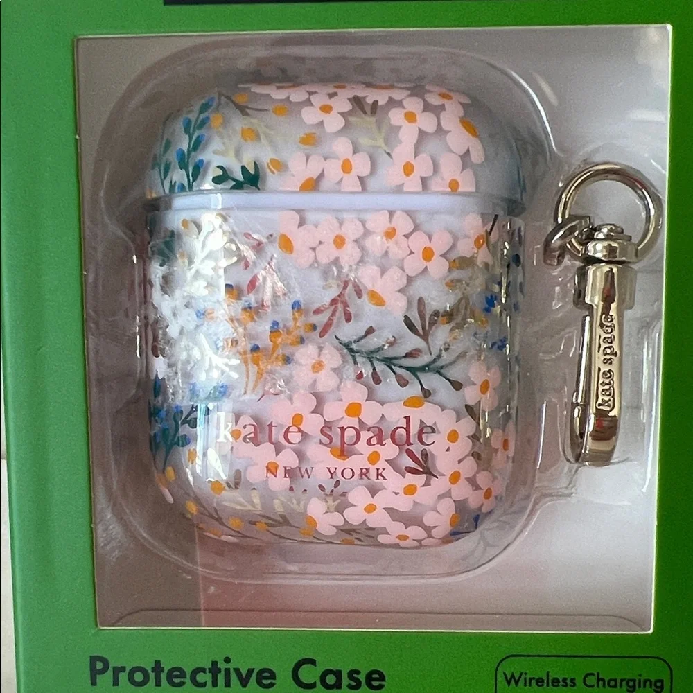 Kate Spade New York Floral AirPods Case – 1st & 2nd Gen | New in Box - Picture 2 of 5